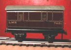 LMS 4 wheel baggage coach 